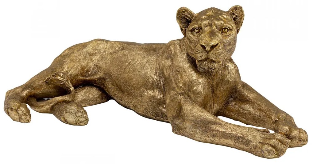 Liggende Leeuw Goud