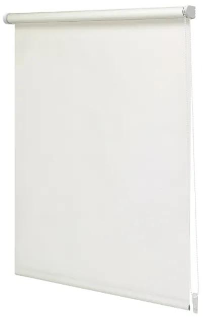 Intensions Rolgordijn 180x190x5cm lichtdoorlatend Polyester met kunststof raamwerk Gebroken Wit 1187180