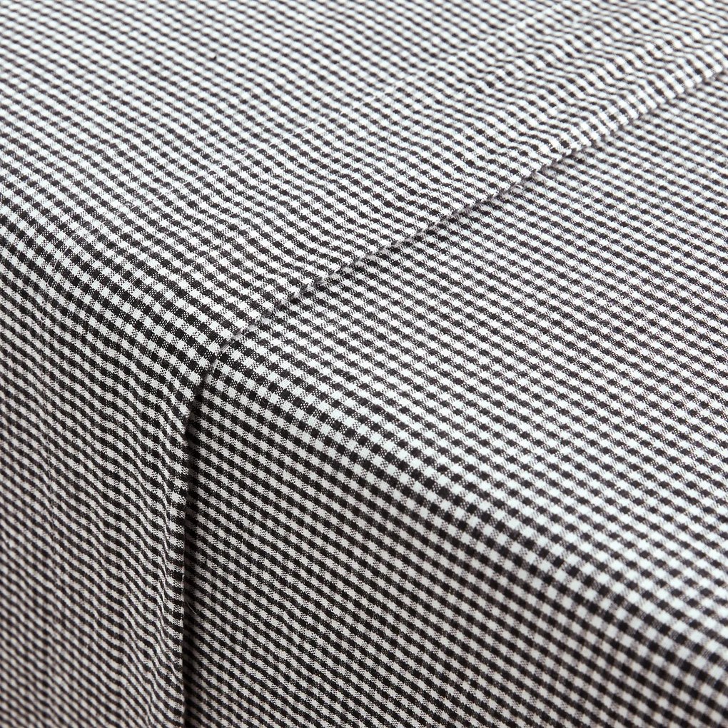 Plat laken in gewassen linnen, Linot Carreaux