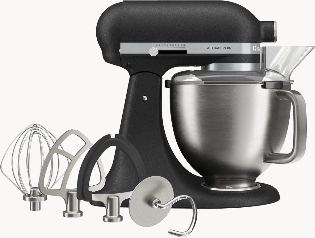 Kantelkop keukenmachine Artisan Plus met accessoires, 4.7 L, 7-delig