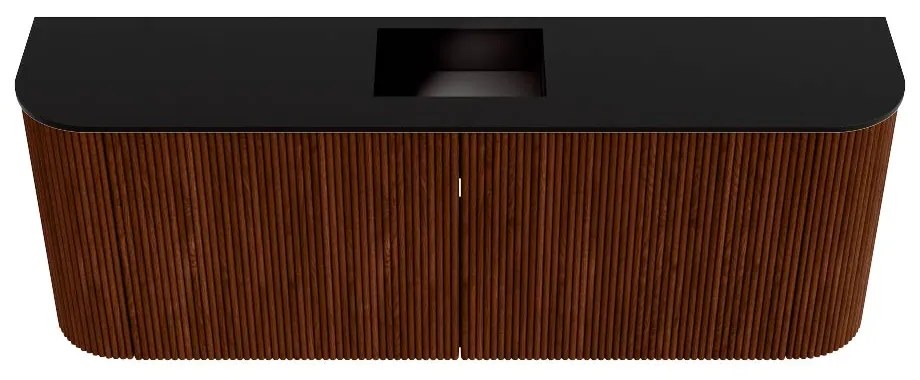 Mondiaz Joya 115cm toiletmeubel ronding links/rechts ruby met wastafel faye midden zonder kraangat urban