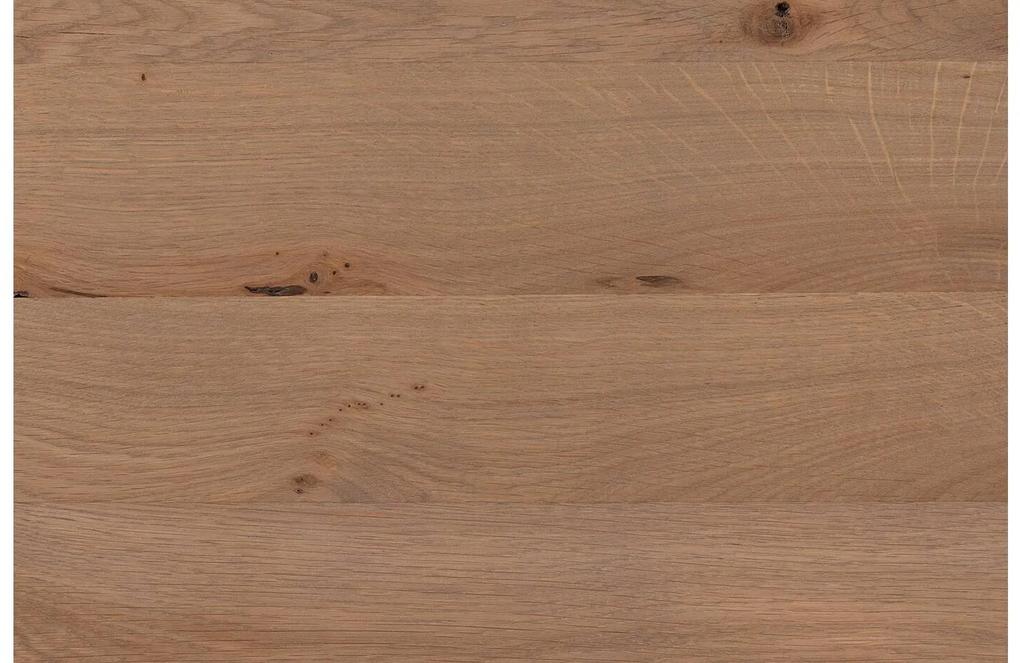 Goossens Hoektafel Roots, hout eiken grijs, stijlvol landelijk, 60 x 40 x 60 cm