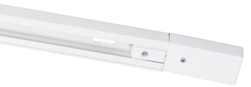 Modern railsysteem met 5 Spot / Opbouwspot / Plafondspots wit 1-fase - Iconic Kohua Modern GU10 Binnenverlichting Lamp