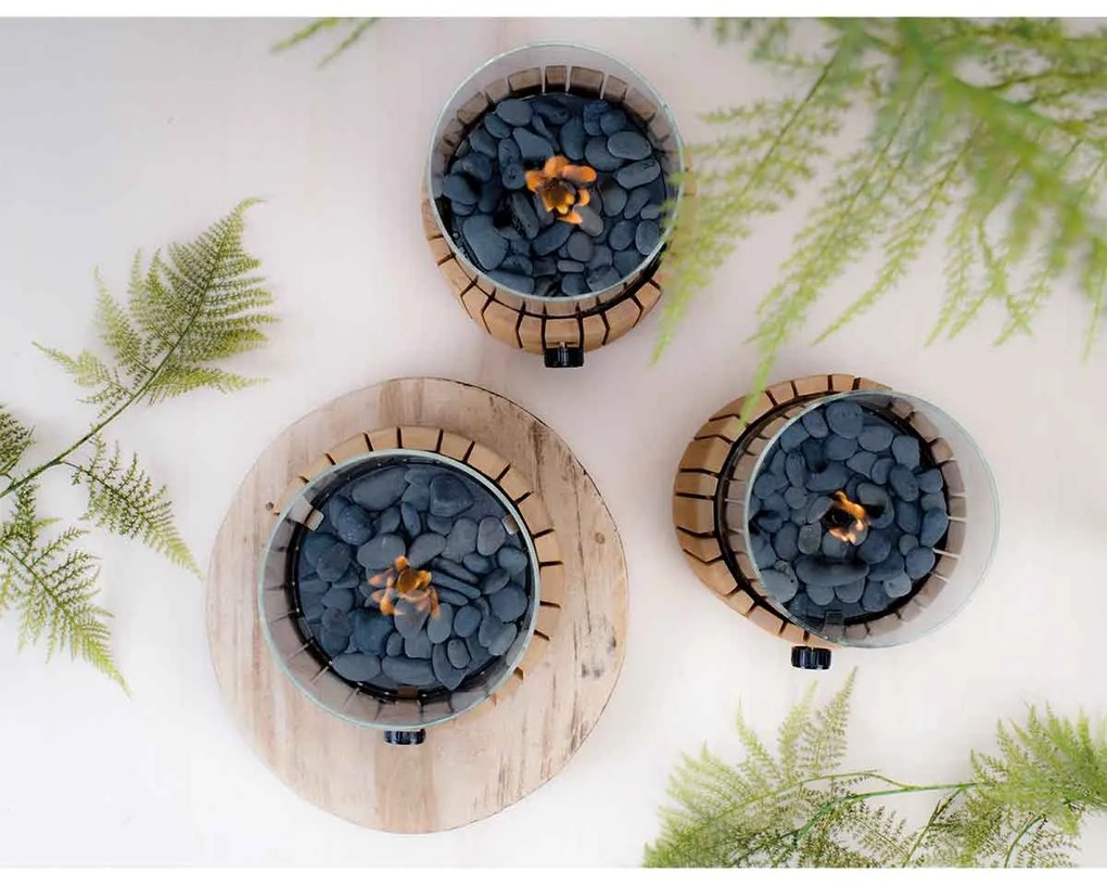 Cosi Fires - Cosiscoop Timber - gaslantaarn