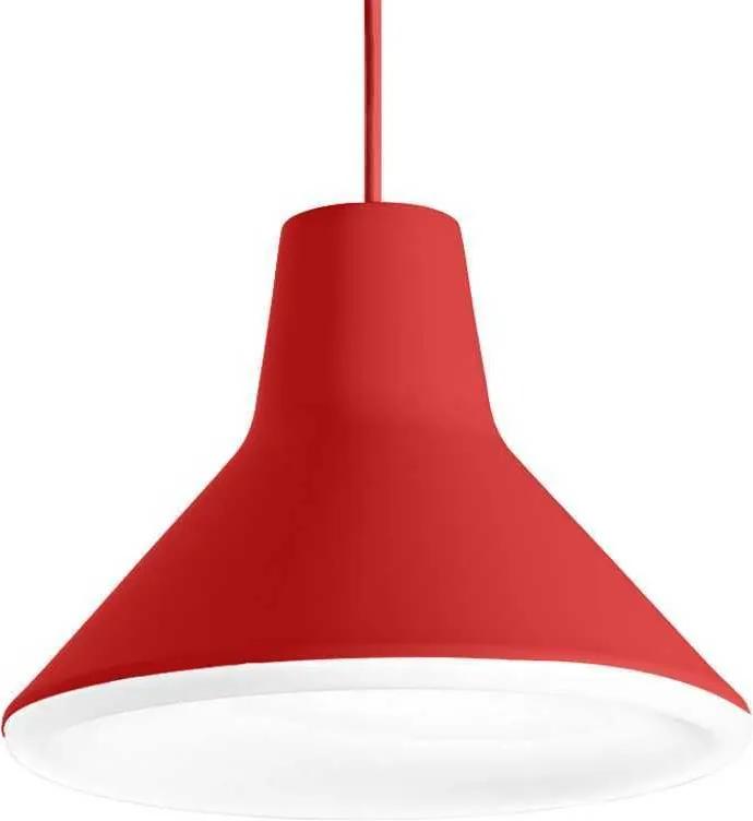 Luceplan Archetype hanglamp LED 3000K rood