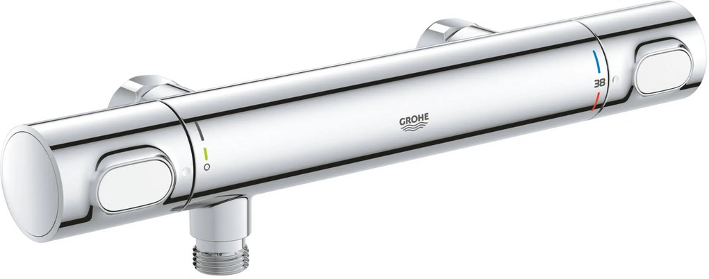 Grohe QuickFix Precision Flow douchemengkraan chroom zonder koppelingen