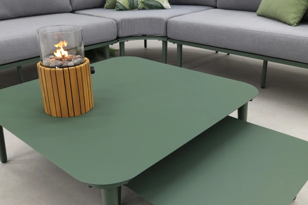 Garden Impressions Nina loungeset - Moss green/light grey
