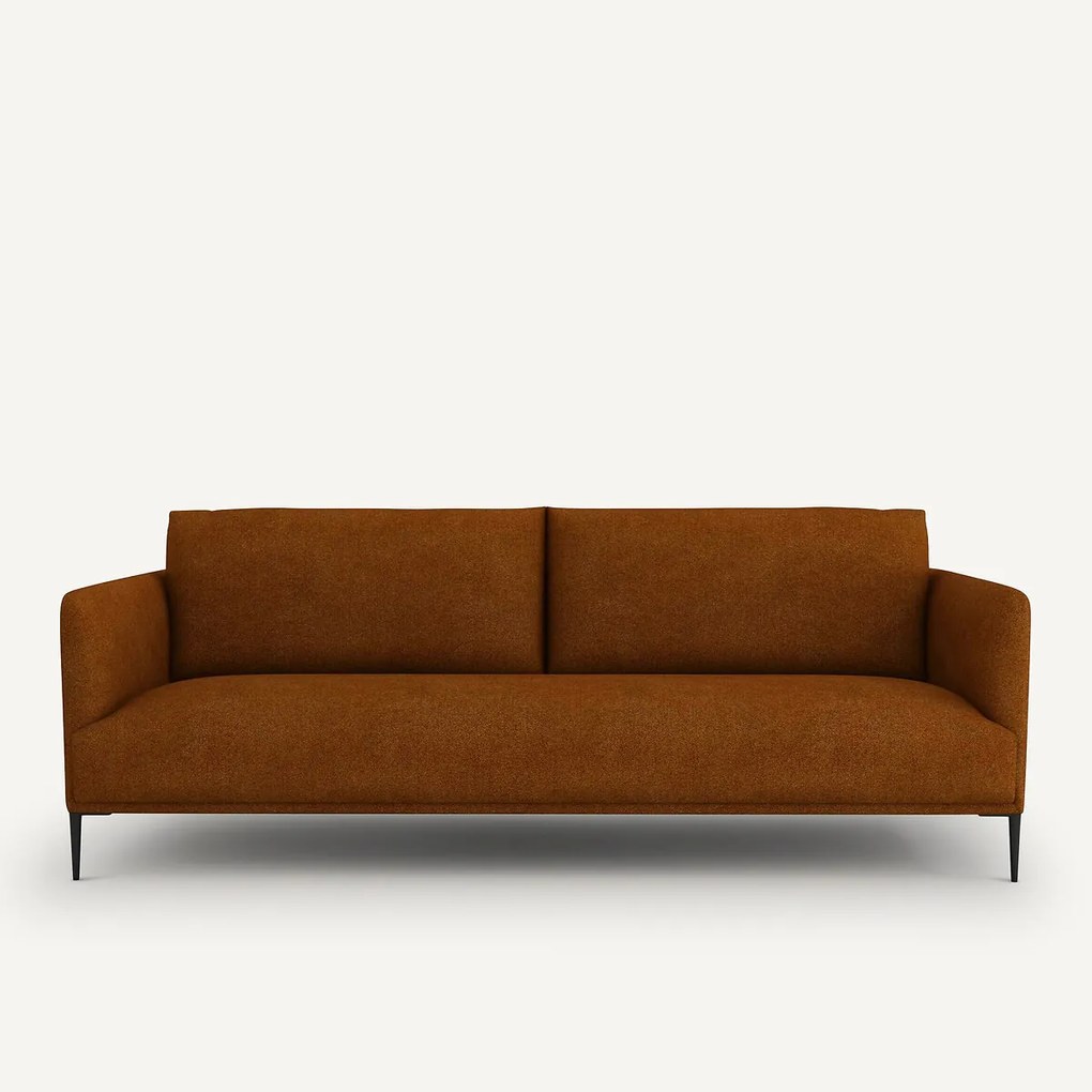 3- of 4-zits bank in gemêleerde gevlochten stof Oscar, ontwerp Emmanuel Gallina