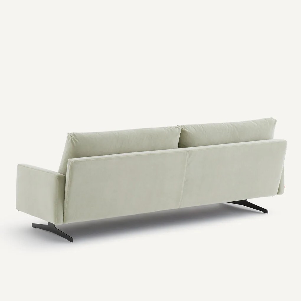 Bank van stonewashed fluweel, DELICATO