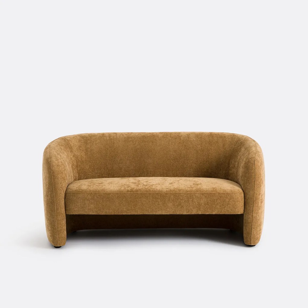 2-zits bank van fijn chenille, LANDINE