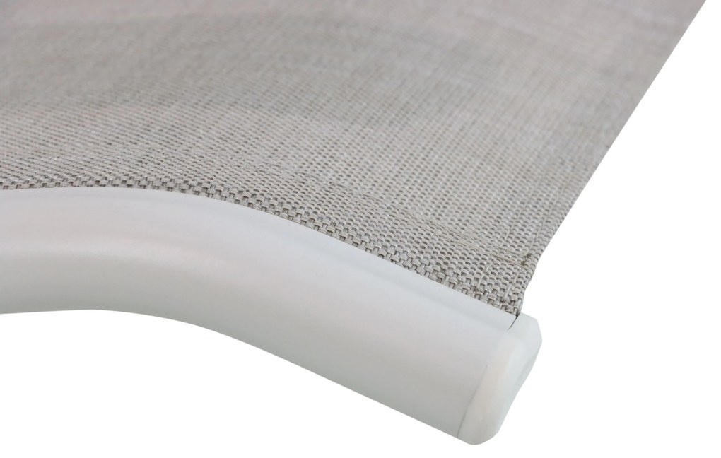 Hartman Alice Comfort Standenstoel Aluminium/textileen Wit