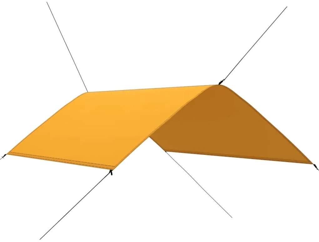 vidaXL Afdekzeil 3x2 m geel