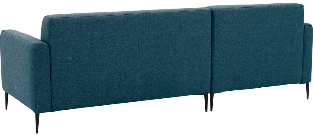 Goossens Key West blauw, stof, 2-zits, modern design