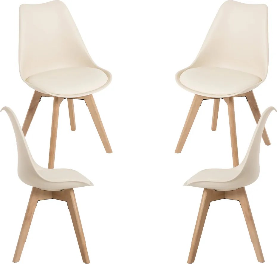 Set 4 Synk Basic Stoelen