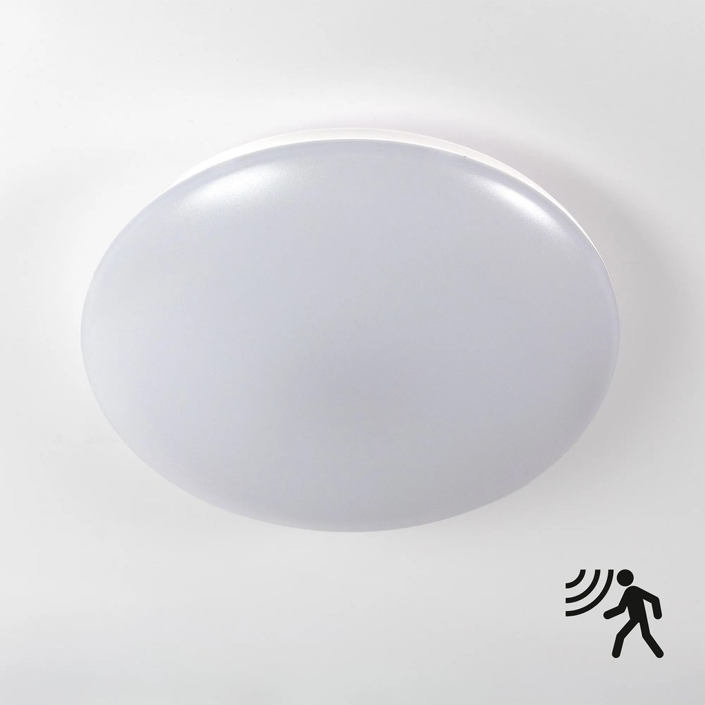 Milan Plafondlamp Wit Met Bewegingssensor