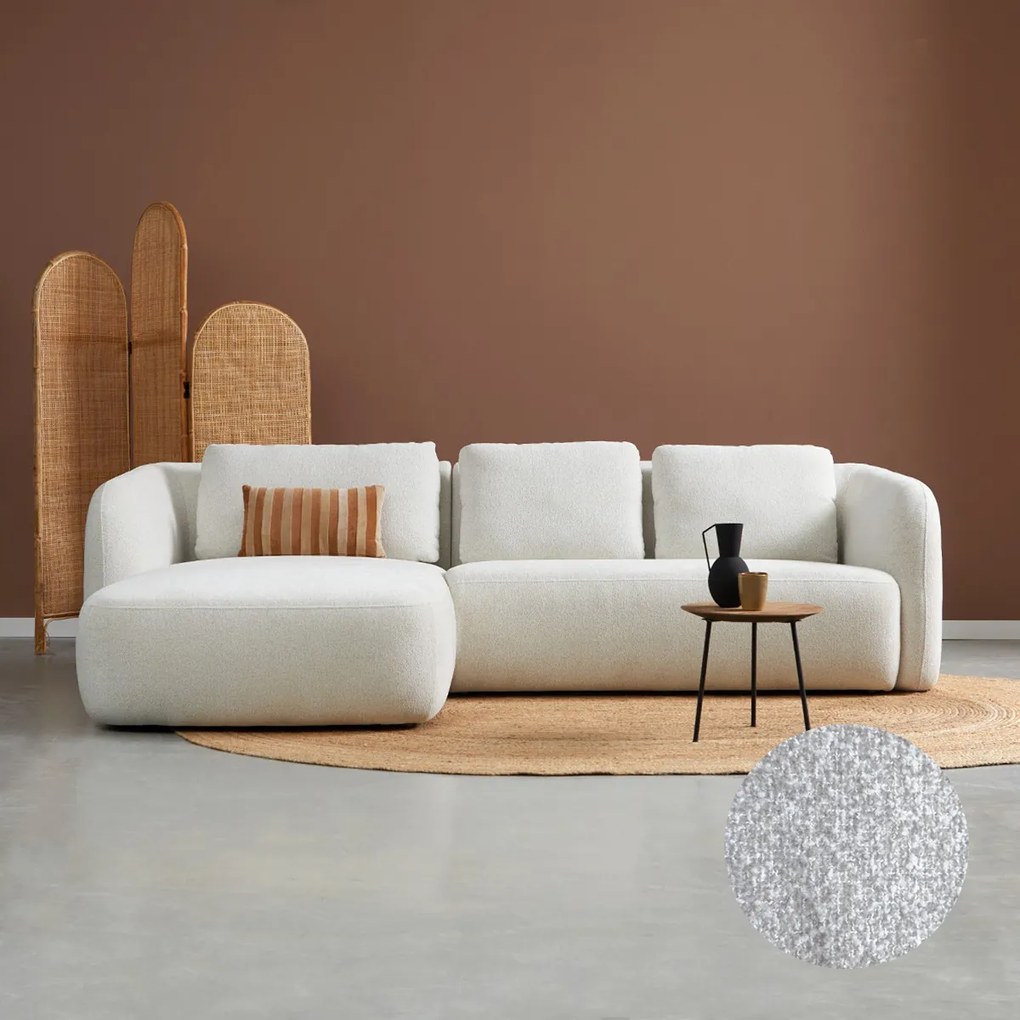 PEPP Interiors Cloud Hoekbank Met Ronde Vormen CL Links Beige Ness 15