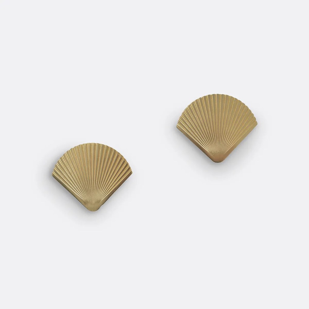 Set van 2 metalen kapstokken, Alcante