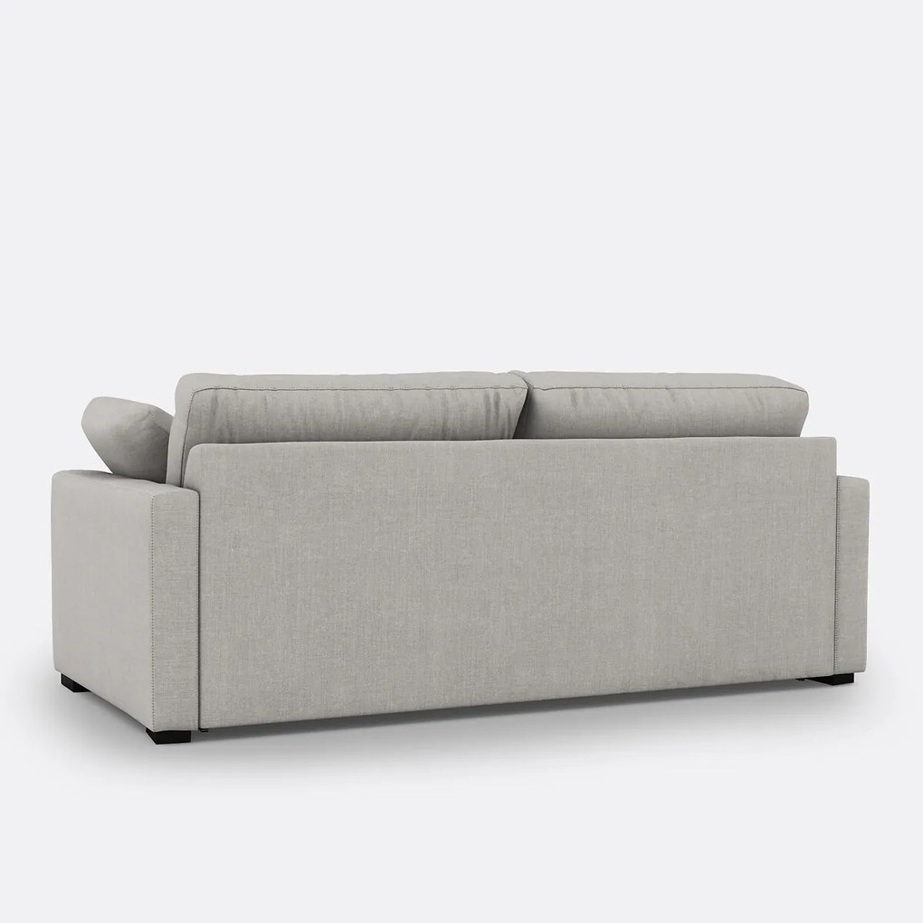 Slaapbank van katoen en linnen, Comfort Bultex®, Timor