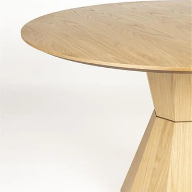 Zuiver Lotus Ronde Eettafel Eiken - 120 X 120cm.