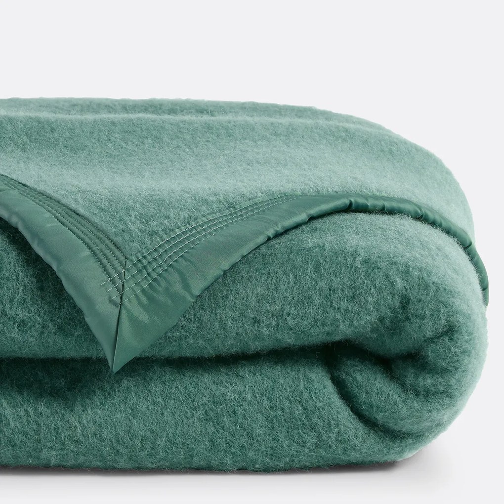 Deken in zuiver scheerwol Woolmark 600 g/m²