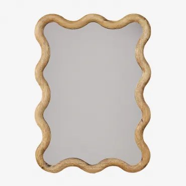 Rechthoekige Wandspiegel 55x40 Cm Van Tilore Eikenhout Eikenhout - Sklum