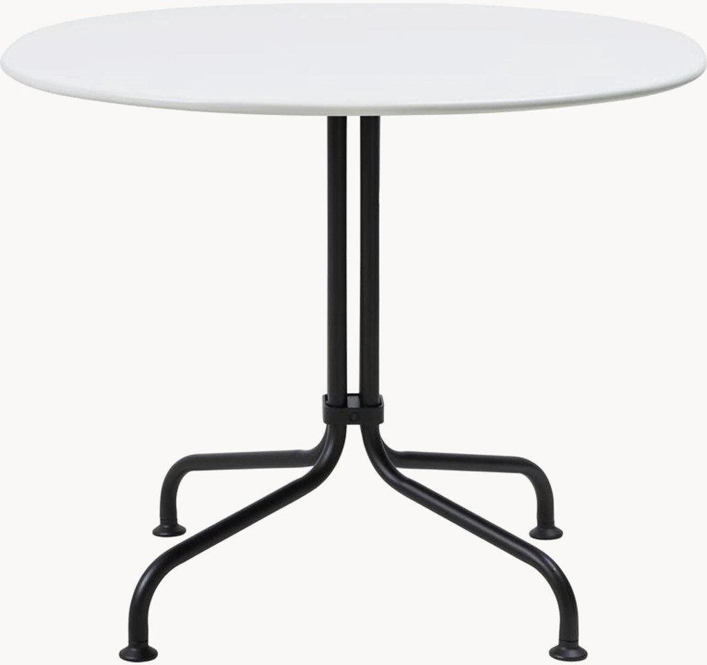 Ronde Bistro eettafel Carmel met tafelblad van keramiek, Ø 75 x H 73 cm