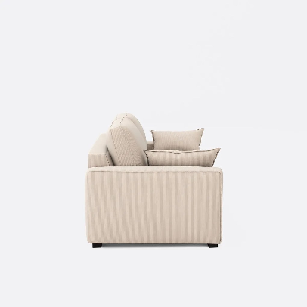 Slaapbank fluweel Comfort Bultex®, Cecilia
