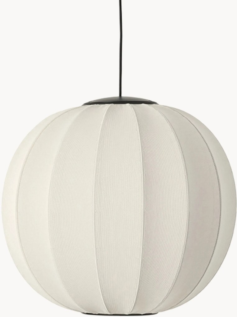 Handgemaakte LED hanglamp Knit-Wit