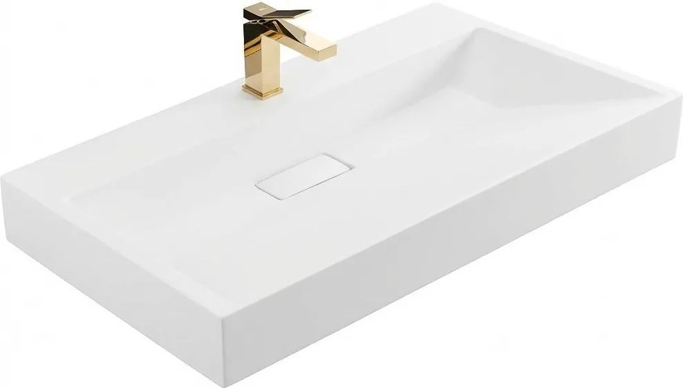 Opzestwastafel Conglomeraat Goya 100cm