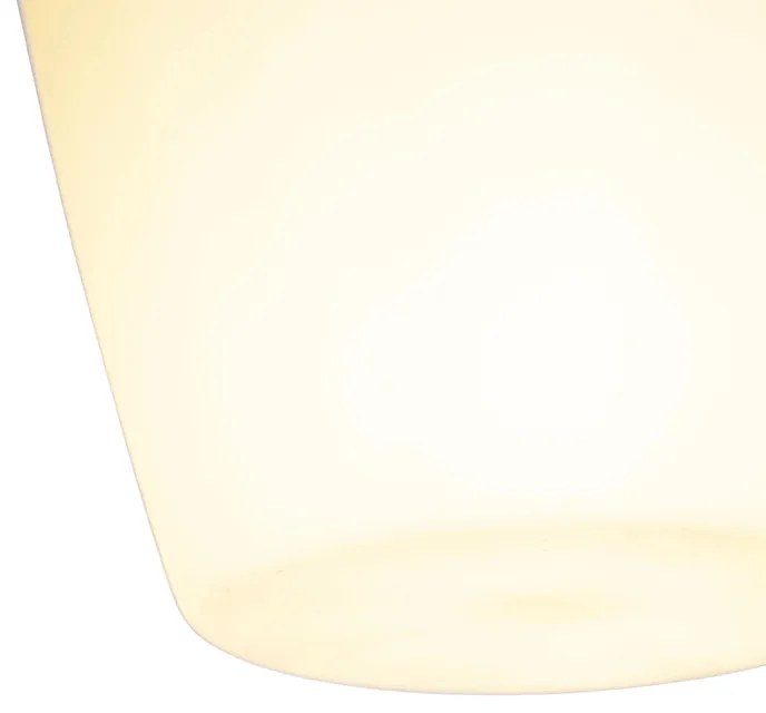 Plafondventilator met lamp zilver met afstandsbediening - Wings 42 staal Modern, Industriele / Industrie / Industrial, Design E27 rond Binnenverlichting Lamp