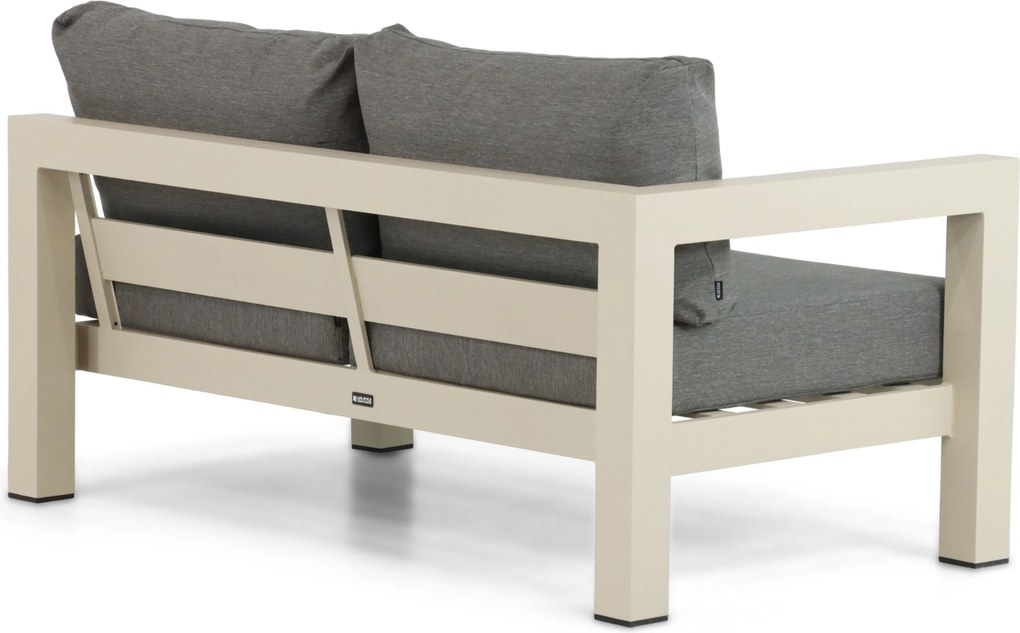 Hoek loungeset 6 personen Aluminium Taupe Lifestyle Garden Furniture Luca