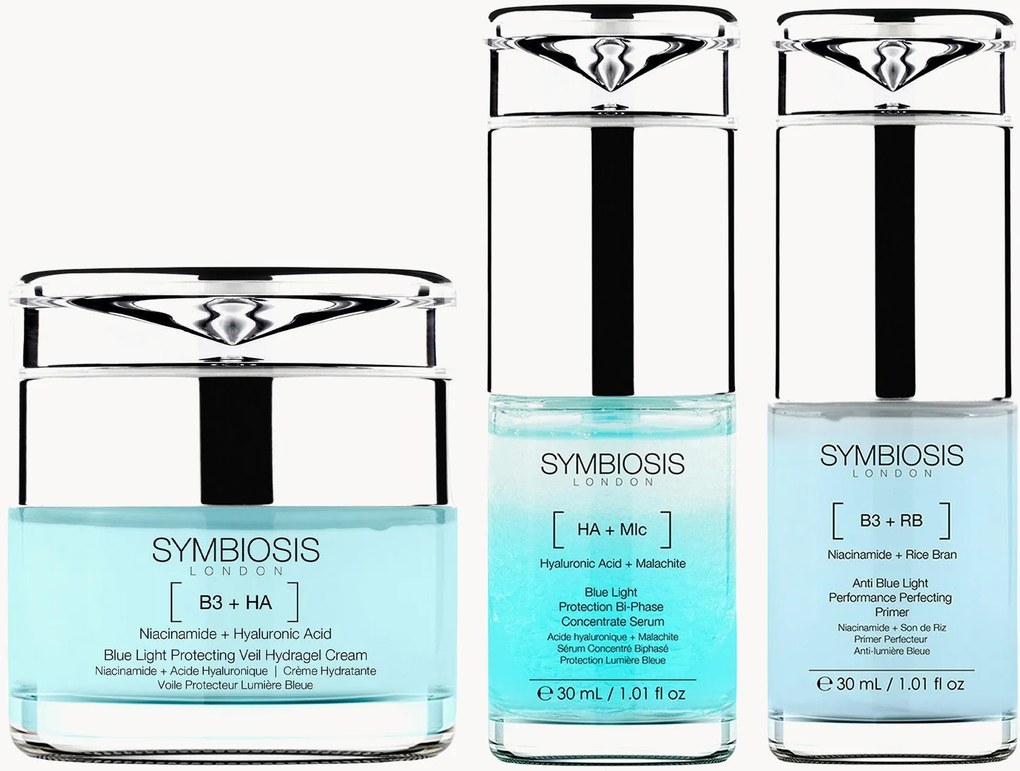 Huidverzorgingsset met lichtbescherming, 3 stuks