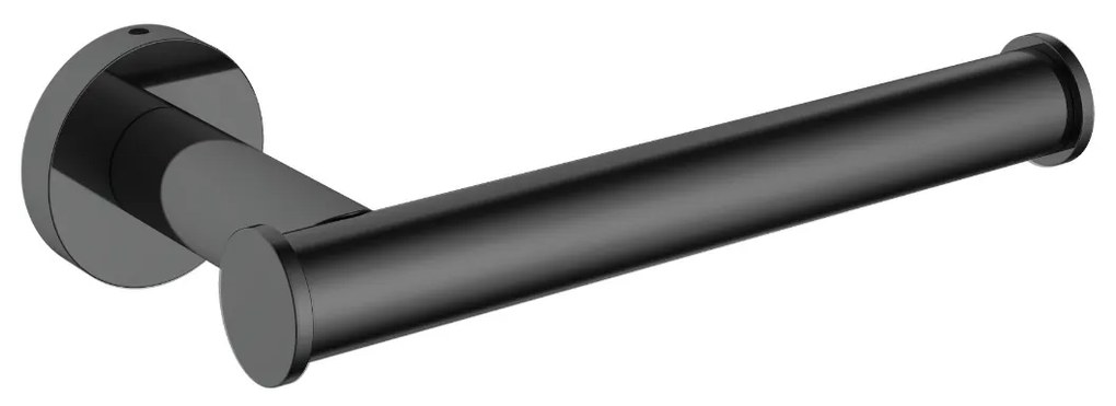 Hotbath &More toiletrolhouder gepolijst zwart PVD