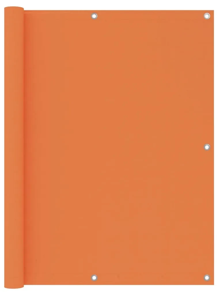 vidaXL Balkonscherm 120x300 cm oxford stof oranje