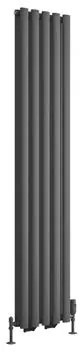 Eastbrook Tunstall dubbele radiator 35x180cm 1190W antraciet