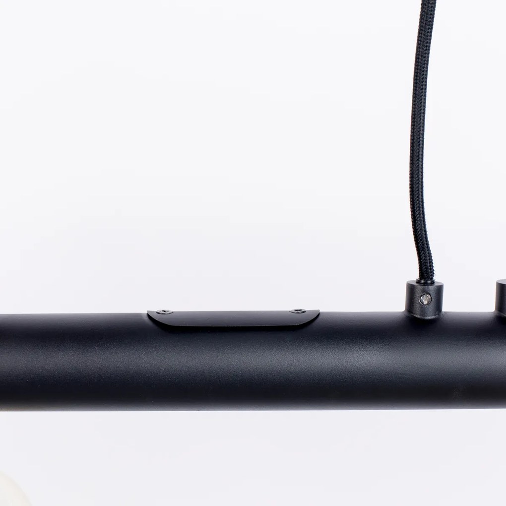 Zuiver Hawk Wide Mat Zwarte Design Hanglamp