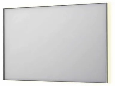 INK SP32 spiegel - 120x4x80cm rechthoek in stalen kader incl indir LED - verwarming - color changing - dimbaar en schakelaar - geborsteld RVS 8410073