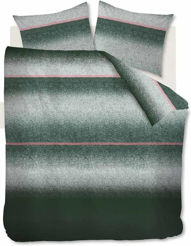 At Home by Beddinghouse | Dekbedovertrekset Camden Town eenpersoons: breedte 140 cm x lengte 200/220 cm + groen dekbedovertreksets katoen bed & bad beddengoed
