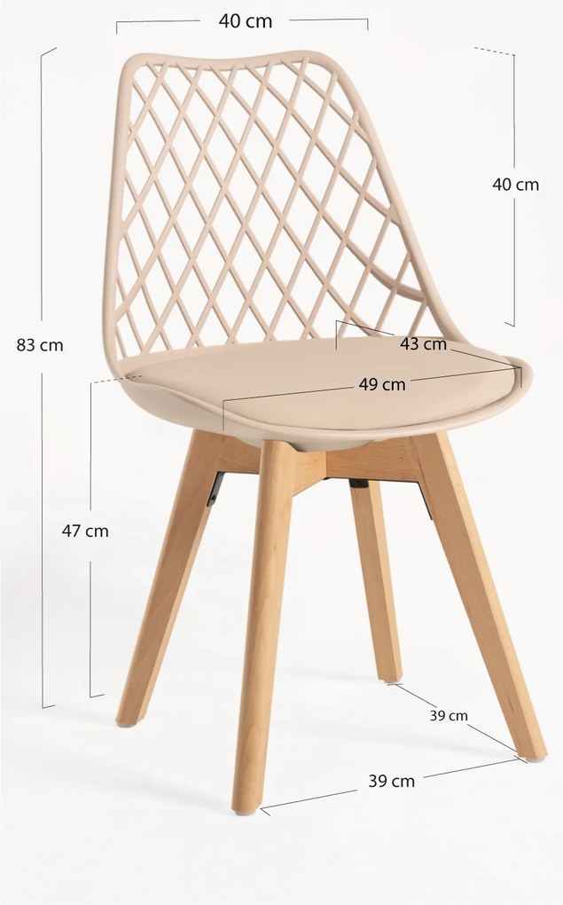 Pak 4 Mima Stoelen