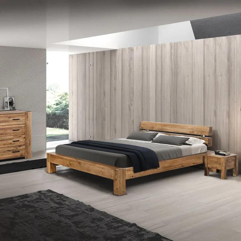 Massief houten bed Ortega, Neue Modular