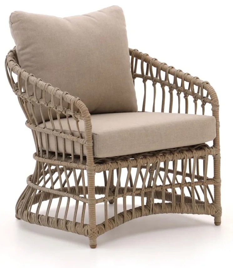 + 10% kassakorting | Lounge tuinstoel | Intenso  Cameri | Wicker (vlechtwerk) | Taupe | Kees Smit Tuinmeubelen