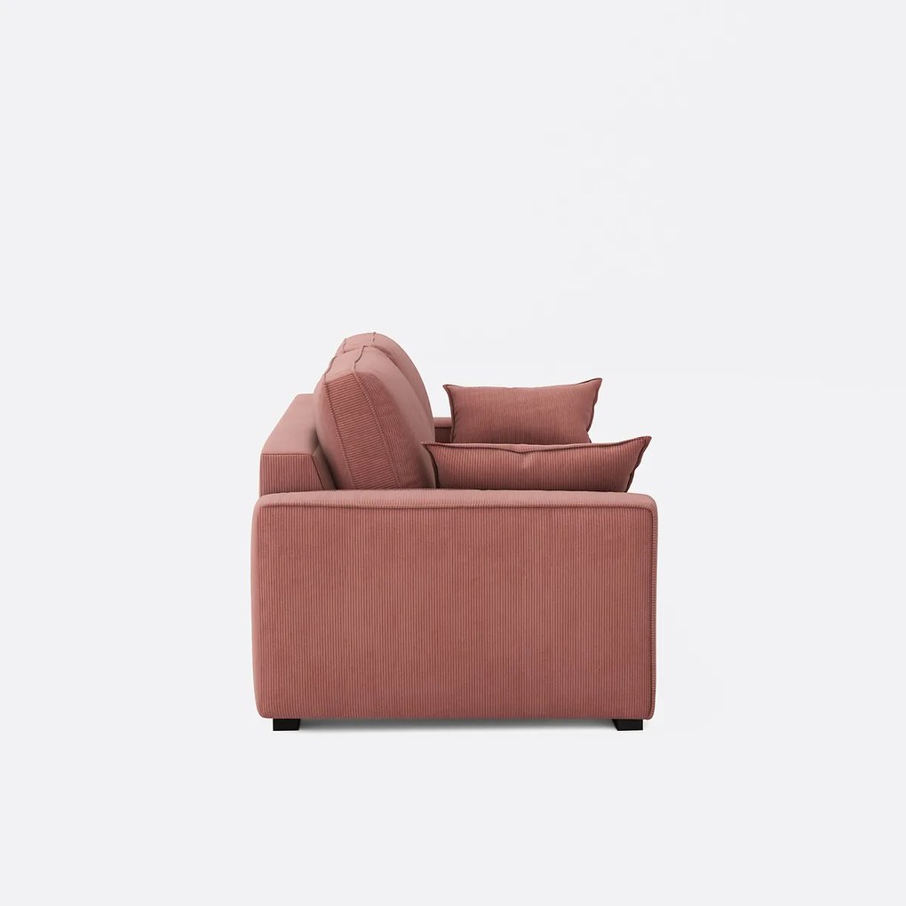 Slaapbank fluweel Comfort Bultex®, Cecilia