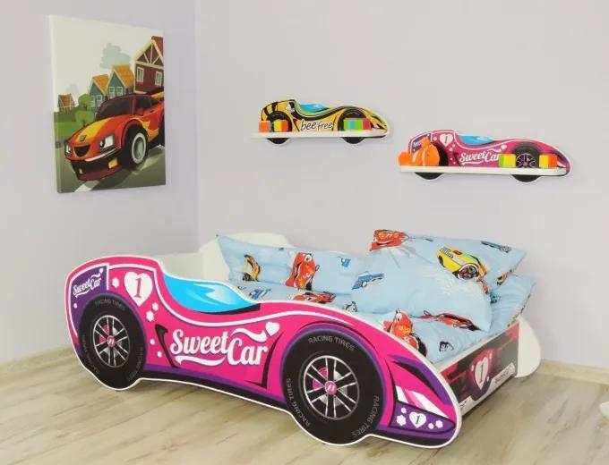 Peuterbed Top Beds F1 140x70 Sweet Car Inclusief Matras