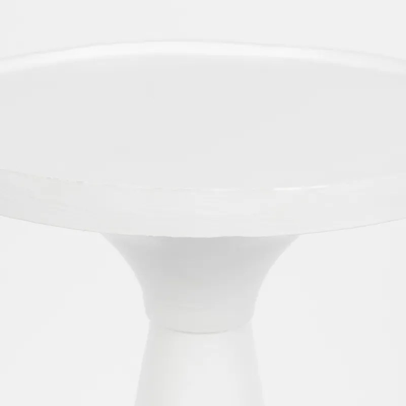 Zuiver Floss Ronde Bijzettafel Wit - 28 X 28cm.