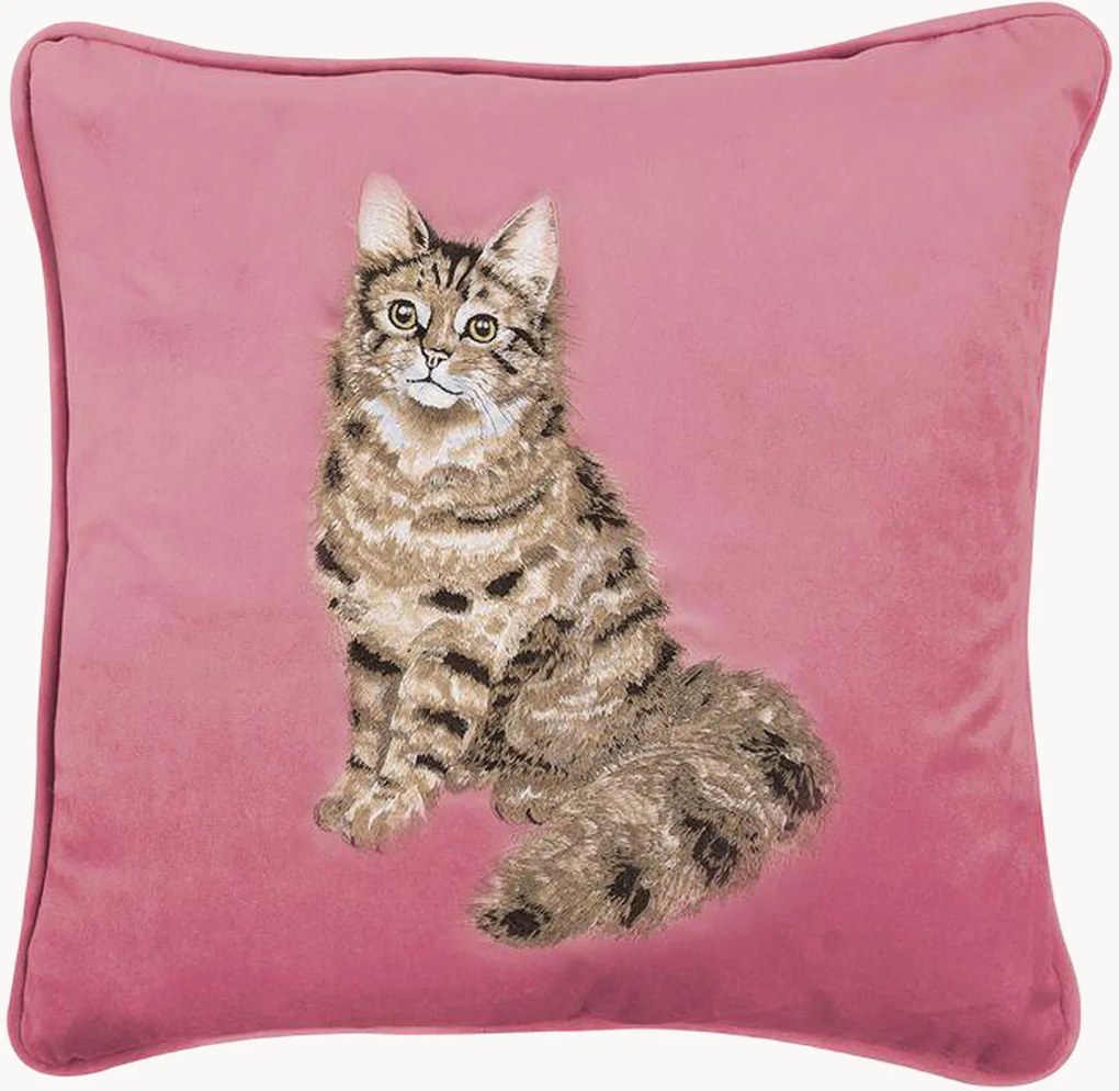 Geborduurde kussenhoes Feline Fabulous