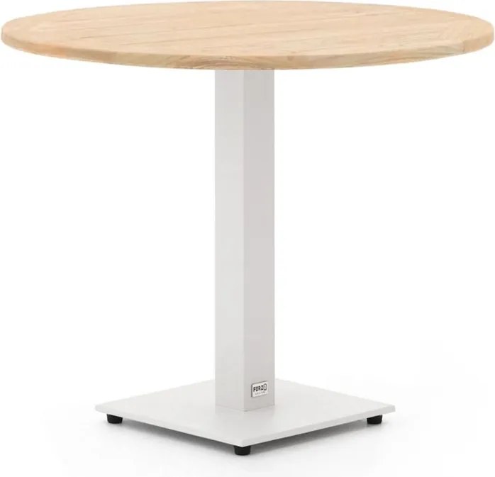 Tuin eettafel Forza  | Rond  | Tuintafel Teakhout | Kees Smit Tuinmeubelen