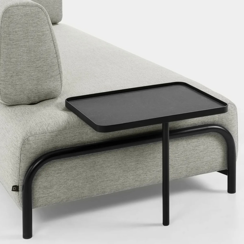 Kave Home Compo Design 3-zits Bank Met Tafeltje Beige