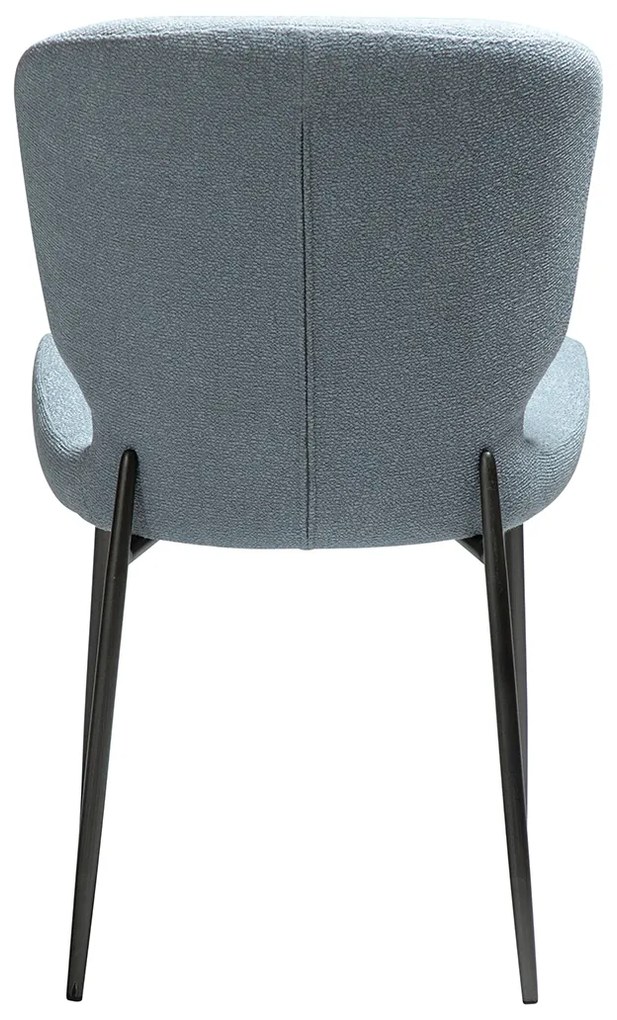 Dan-Form Glory Luxe Eetkamerstoel Blauw Boucle