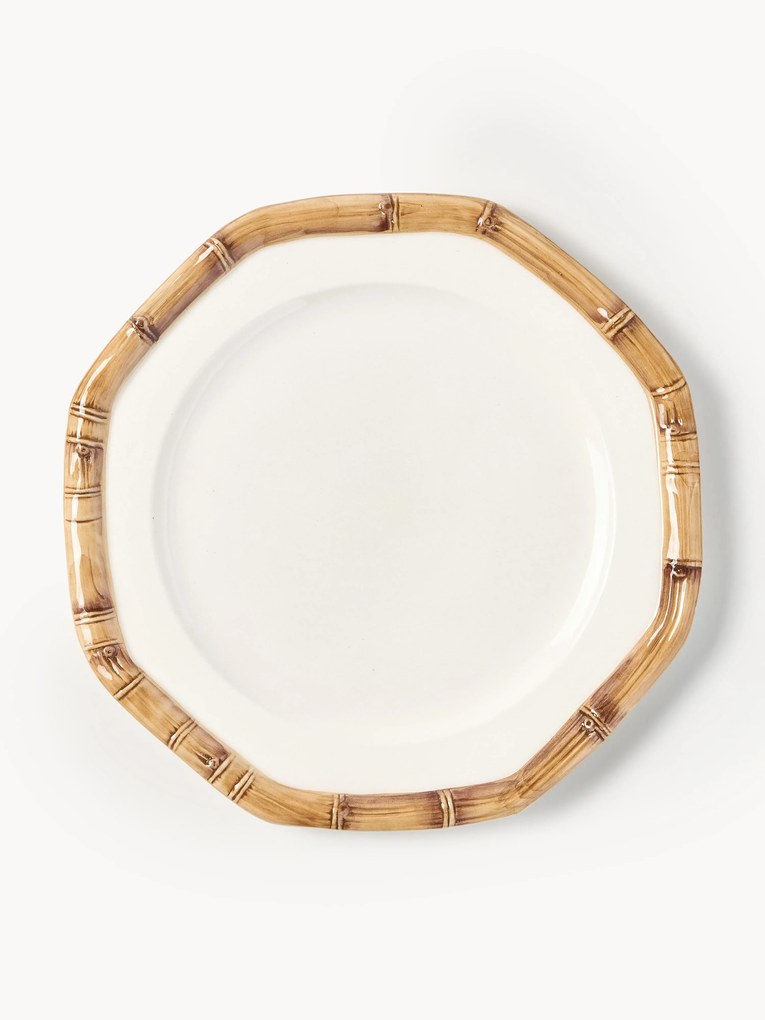 Handbeschilderd dinerbord Bamboo