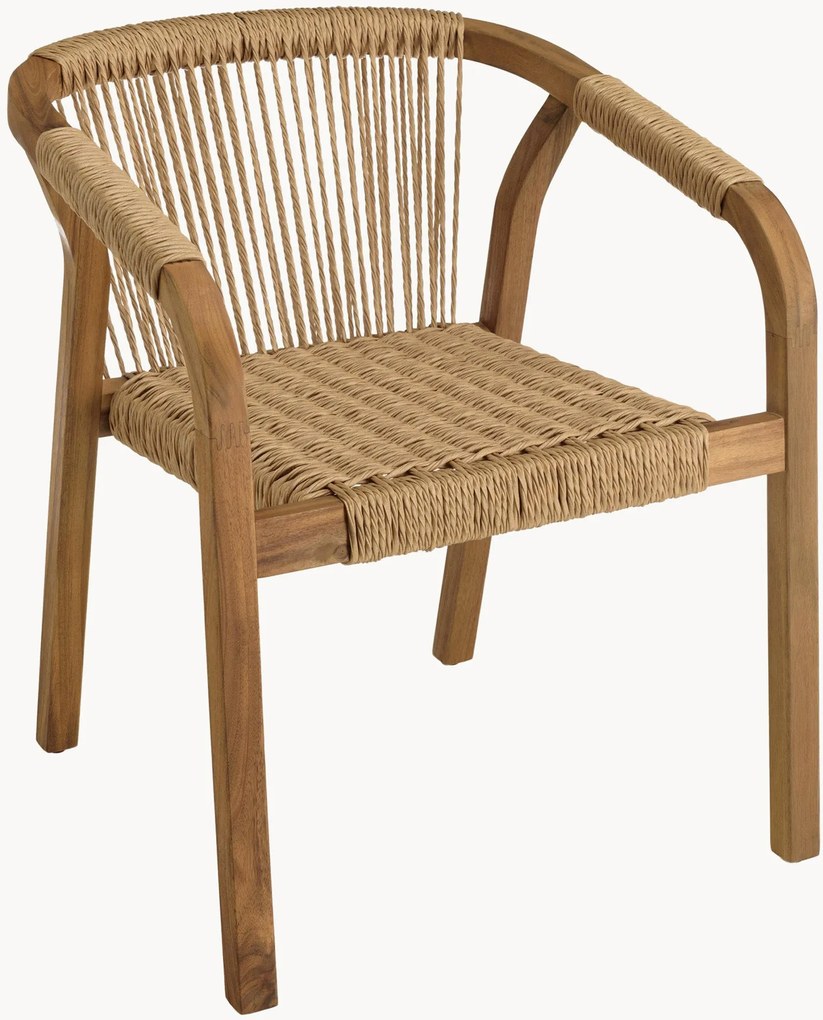 Tuin eetstoelen Vick van acaciahout, 2 stuks